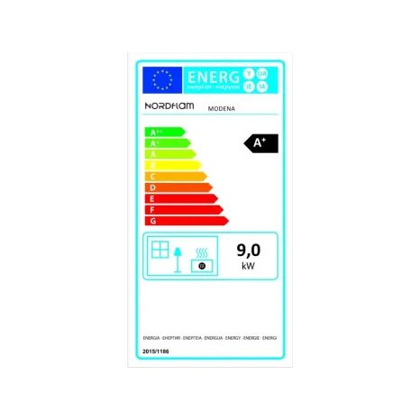 Krbová kamna NORDFLAM MODENA EKO 9kW - 3