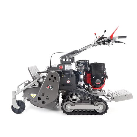 Benzínová cepová kosačka s pásmi Weibang WB GT6813-TE - 16