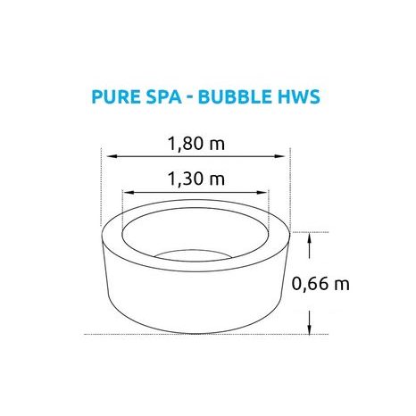 Vířivka Intex Pure Spa Bubble HWS 11400275 - 3
