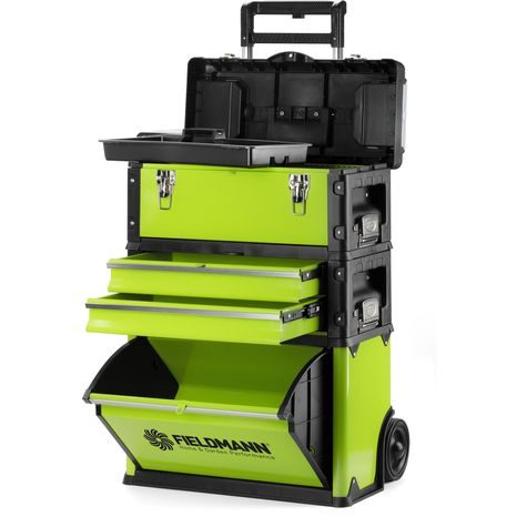 Poškozeno - Kovový box na nářadí FIELDMANN FDN 4150 50004671 - 6