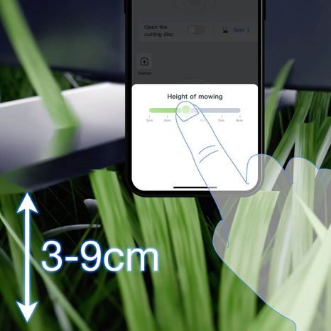 Robotická sekačka ECOVACS GOAT A3000 LiDAR WHITE - 16