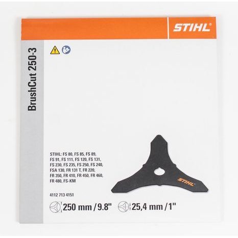 Trojcípý vyžínací nůž STIHL BrushCut 250-3 - 3