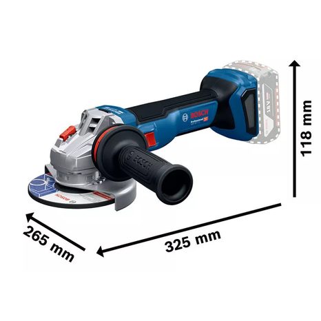 Aku úhlová bruska 115 Bosch GWS 18V-11 - 3