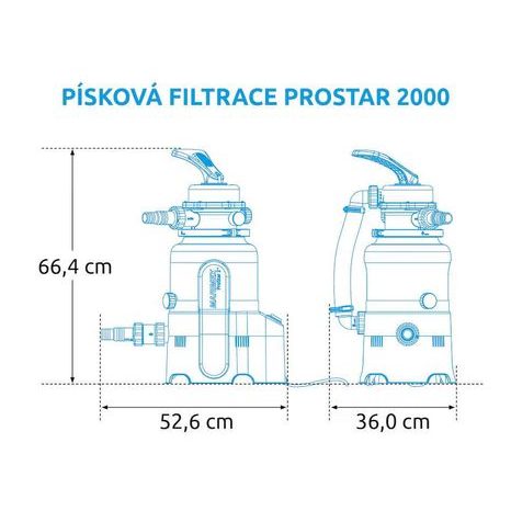 Písková filtrace Marimex ProStar 2000 10604352 - 2