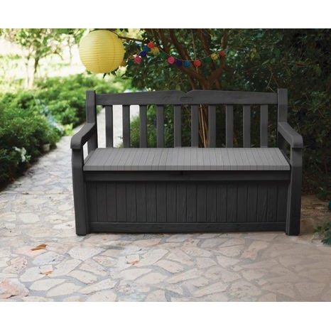 Zahradní lavice Keter Eden Garden Bench 265L šedá - 2