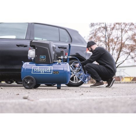 Elektrický olejový kompresor Scheppach HC 65 - 3