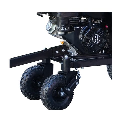 Benzínový špalíkovač Lumag RAMBO HM-200 - 4