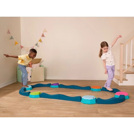 Překážková dráha se stupínky hudební Balance & Groove B-Toys - 17