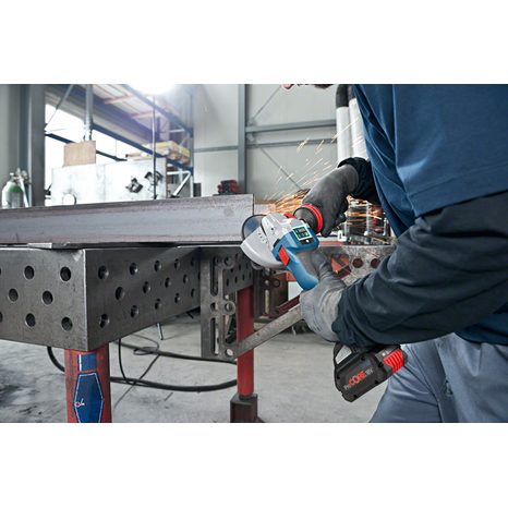 Aku úhlová bruska 150mm Bosch GWS 18V-10SC 06019G350B - 6