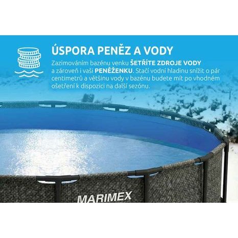 Bazén Florida Marimex ratan 3,05 x 0,91 m bez přísl. 10340235 - 4
