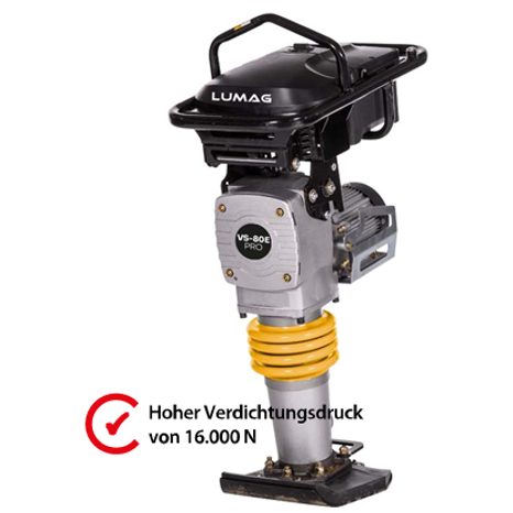 Aku vibračný pech Lumag VS-80EPRO (sada)