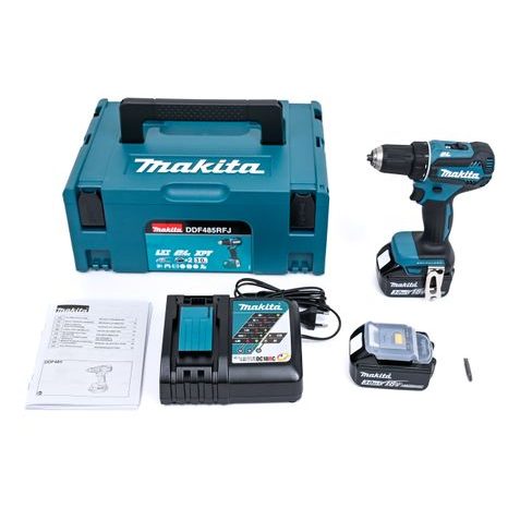 Aku šroubovák Makita LXT DDF485RFJ - 2