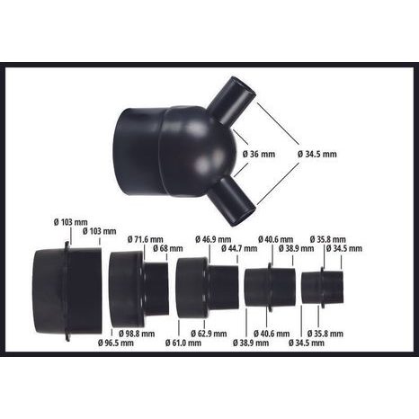 Odsavač pilin Einhell TE-VE 550/1 A 4304156 - 6