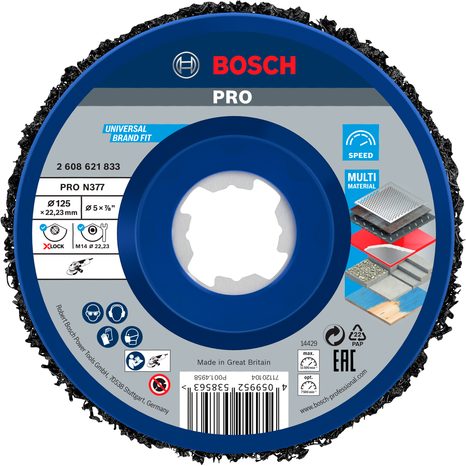 Čisticí kotouč Bosch PRO N377 125mm G40 1 ks 2608621833