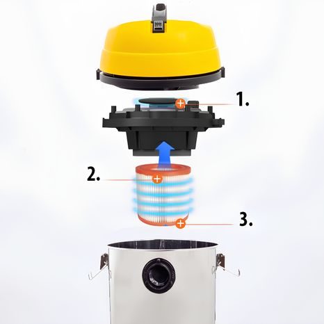 Elektrický vysávač Riwall HOME FERDEK 2500 - 2