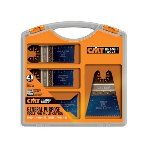 Súprava príslušenstva CMT k oscilačnému multifunkčnému náradiu 4ks C-OMM-X4