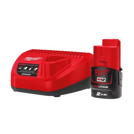 Sada akumulátoru a nabíječky Milwaukee M12 NRG-201 4933451900