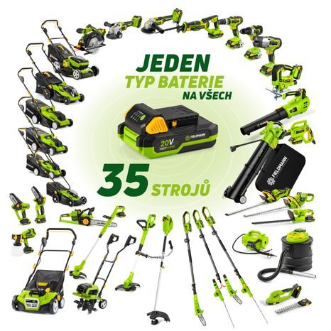 Aku plotové nůžky FIELDMANN FZN 70225-0 - 2