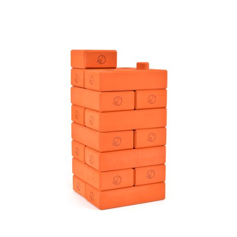 Tehličky Birdito oranžové 55ks - 11