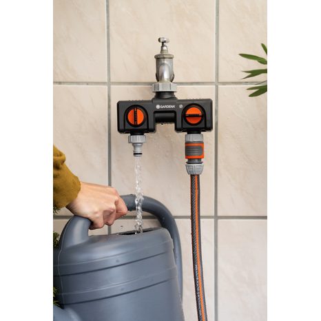 Dvoucestný rozdělovač vody Gardena 8193-20 - 7