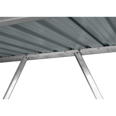 Přístřešek na dřevo Riwall PRO RMW Anthracite 2 x 1,5 m - 5