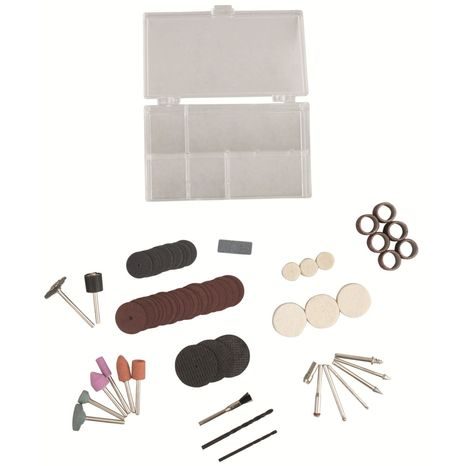 Sada příslušenství pro přímé brusky Scheppach 64ks 3901402701 - 2