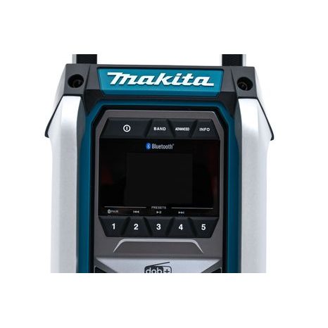 Aku rádio DAB Makita, Bluetooth, USB Li-ion CXT, LXT, XGT,12V-40V MR007GZ - 9