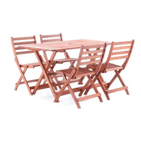 Zahradní sestava skládací set 4 VeGA - 4