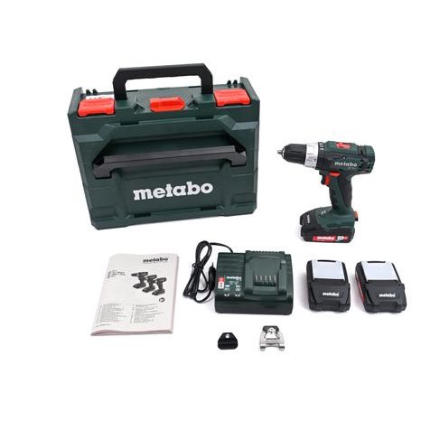 Aku příklepová vrtačka Metabo SB 18 L Set 602317540 - 11