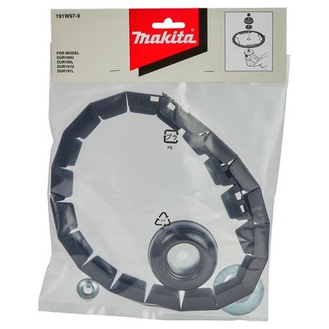 Sada dílů pro uchycení vyžínacího nože Makita 191W97-9 - 2