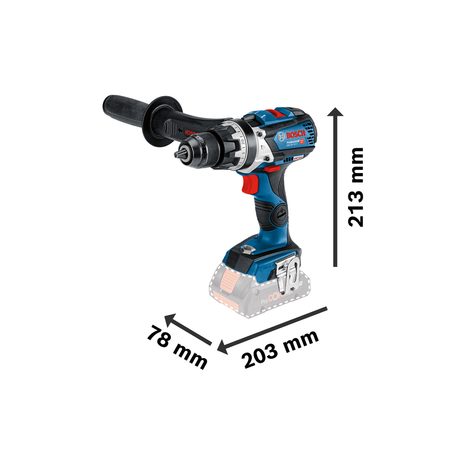 Aku príklepová vŕtačka Bosch GSB 18V-110 C 06019G030A - 3