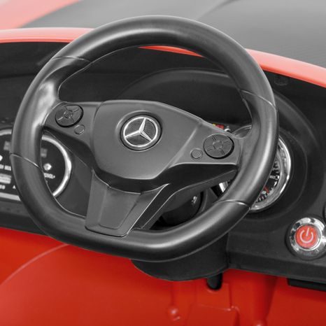 MERCEDES BENZ SLS-AMG RED - akumulátorové autíčko - vozítko - 10