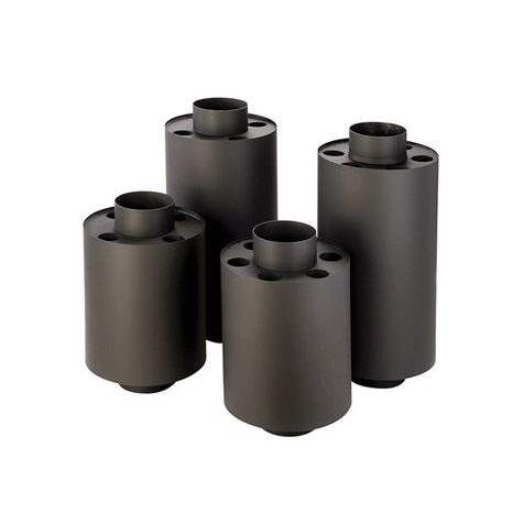 Teplovzdušný výměník velký silnostěnný 120mm/65cm - 4 otvory