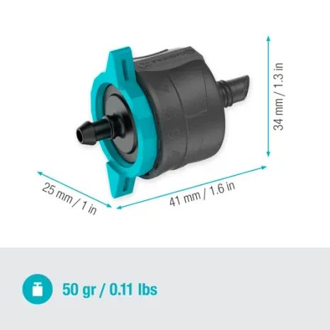 Nastavitelný koncový kapač Gardena Micro-Drip vyrovnávající tlak 13304-20 - 4