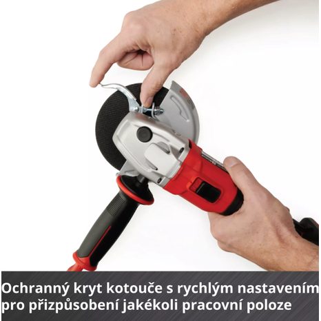 Aku úhlová bruska Einhell AXXIO 4431140 - 3
