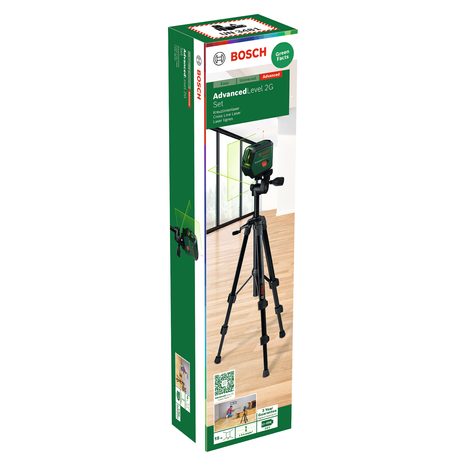 Čárový laserový měřič Bosch AdvancedLevel 2G Set 0603663G01 - 3