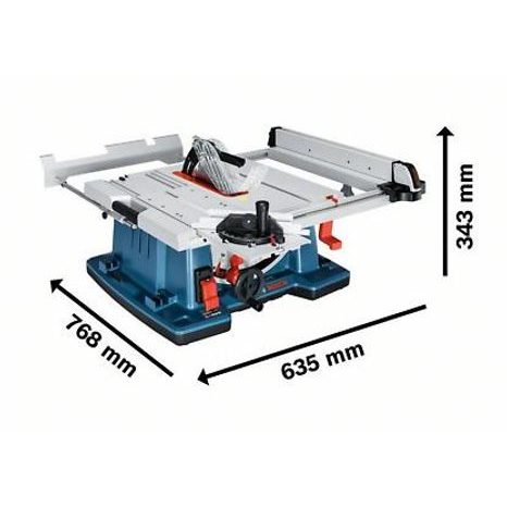 Elektrická stolní pila Bosch GTS 10 XC 0601B30400 - 14