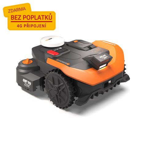 Robotická kosačka WORX WR330E Vision Cloud 2WD 3000m² - 2