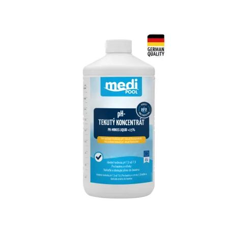 pH- tekutý koncentrát mediPOOL 1,0 l - 2