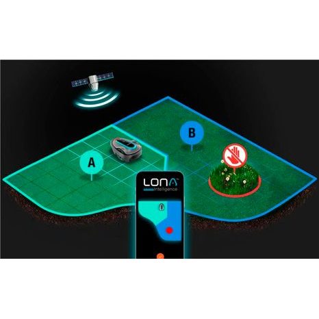 Robotická kosačka Gardena smart SILENO life 750 m² - sada - 9