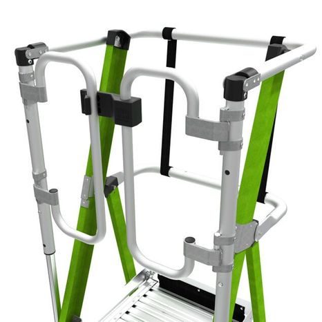 Bezpečnostní skládací žebřík LittleGiant Safety Cage 2.0 M10 19710EN - 5