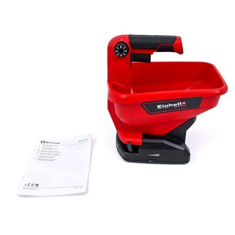 Aku rozmetadlo hnojiv, osiva a soli Einhell GE-US 18 Li-Solo 3415410 - 12