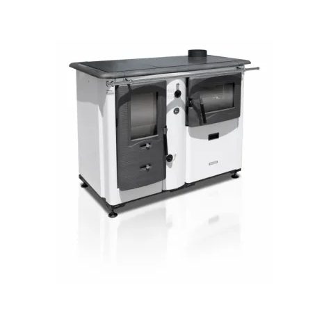 Teplovodní sporák s troubou TEMY PLUS P 20 Pravý/Bílý