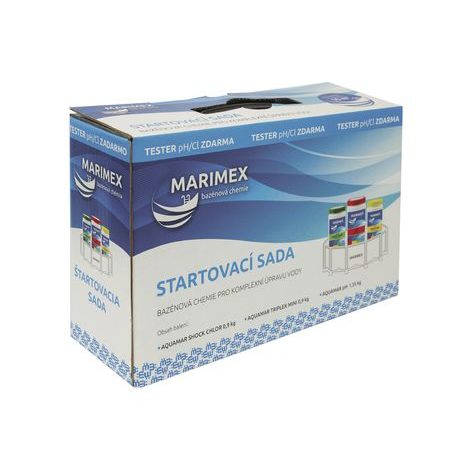 Marimex Startovací sada (Shock, Triplex Mini, pH-, tester) - 11307010 - 3