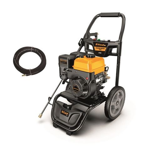 Benzínová vysokotlaká myčka Riwall PRO RPPW 250 SET