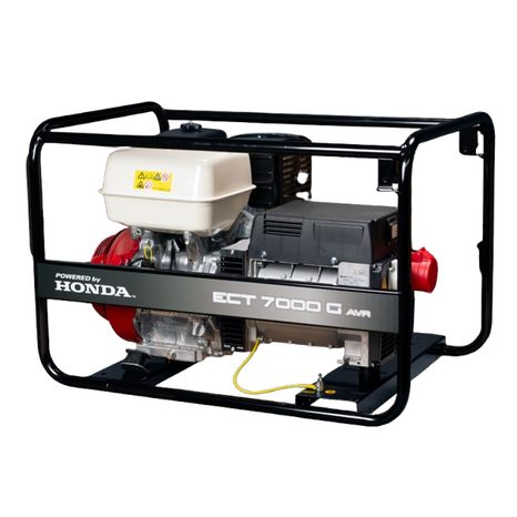 Třífázová elektrocentrála Honda ECT 7000G AVR