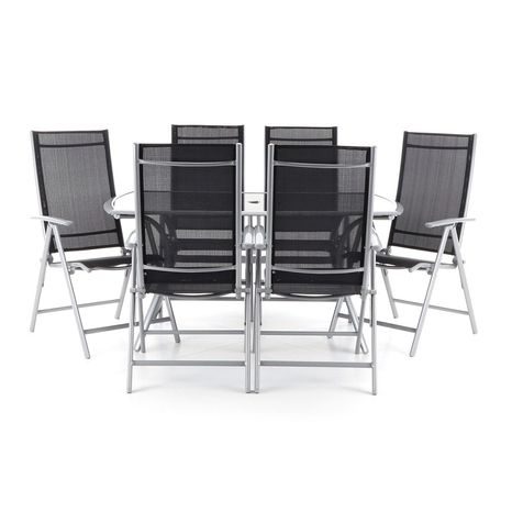 Zahradní sestava 6 se slunečníkem 	VeGA - 4