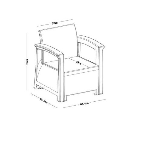 Zahradní sestava Puerto DeLuxe VeGA - 26