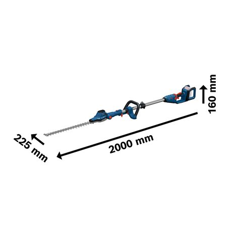 Aku nožnice na živý plot Bosch PRO GHE18V-50FP 06008D5100 - 2