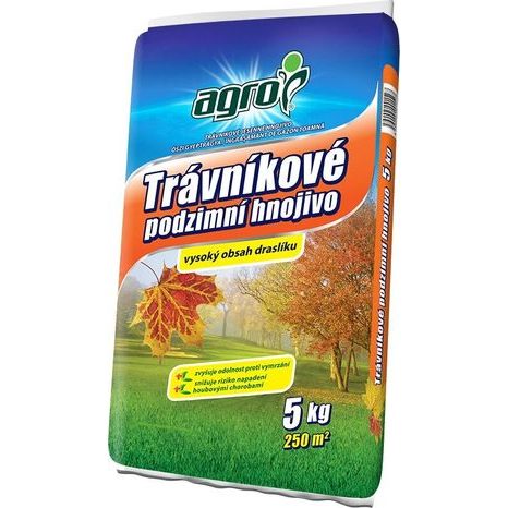 Trávníkové hnojivo podzimní Agro 5 kg 000343